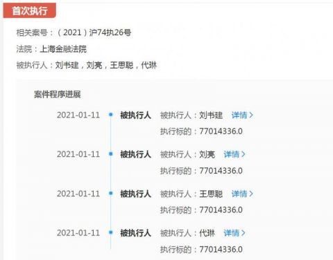 王思聰再陷執行風波 7700萬標的警示投資風險